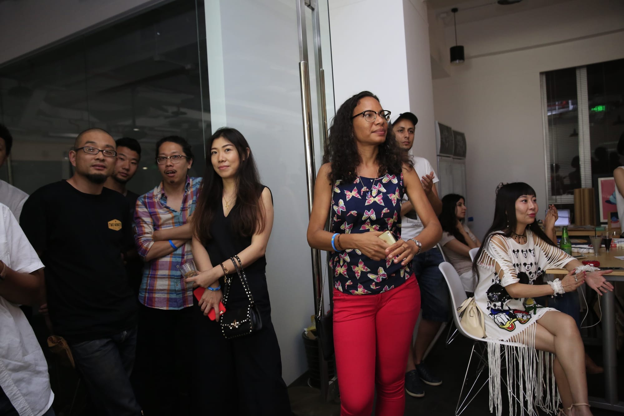 Audience at a panel session