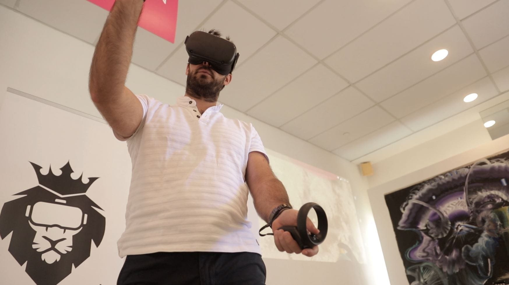 Live VR technology demo