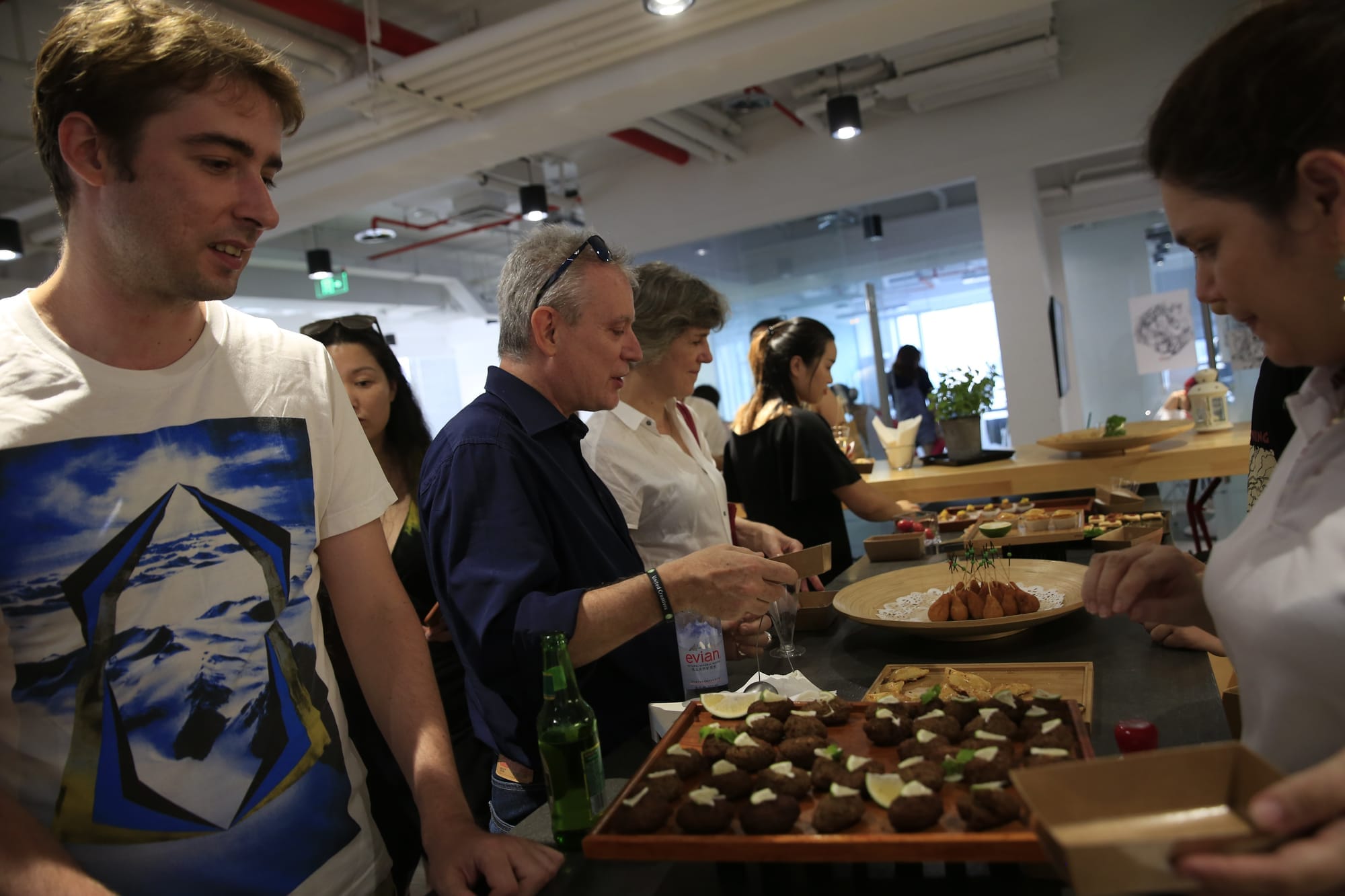Connections made over food after the event